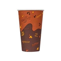Hot Paper cups for Coffee--Karat 16 oz Coffee 