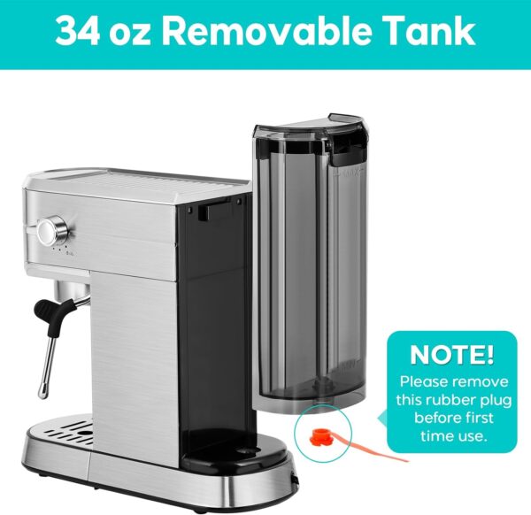 CASABREWS Professional Espresso/Cappuccino Machine - Image 4