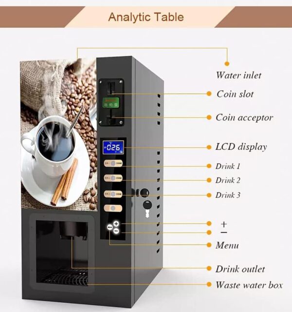 DIOSTA Coffee Vending Machine Coffee Maker - Image 6