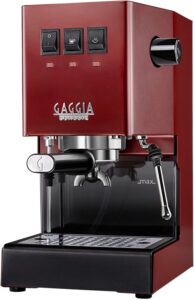 Gaggia Classic Pro espresso machine with 58mm portafilter and commercial steam wand